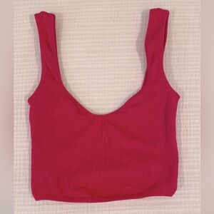 NWOT URBAN OUTFITTERS OUT FROM UNDER PINK MAGENTA CROP TOP BRALETTE size: xs